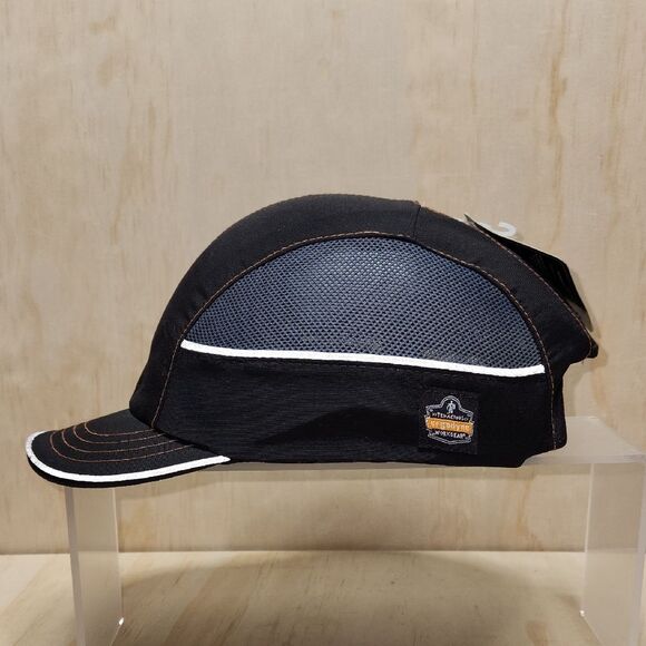 Ergodyne Skullerz Black Gray Baseball Hat Work Gear Bump Cap Safety - Picture 5 of 10